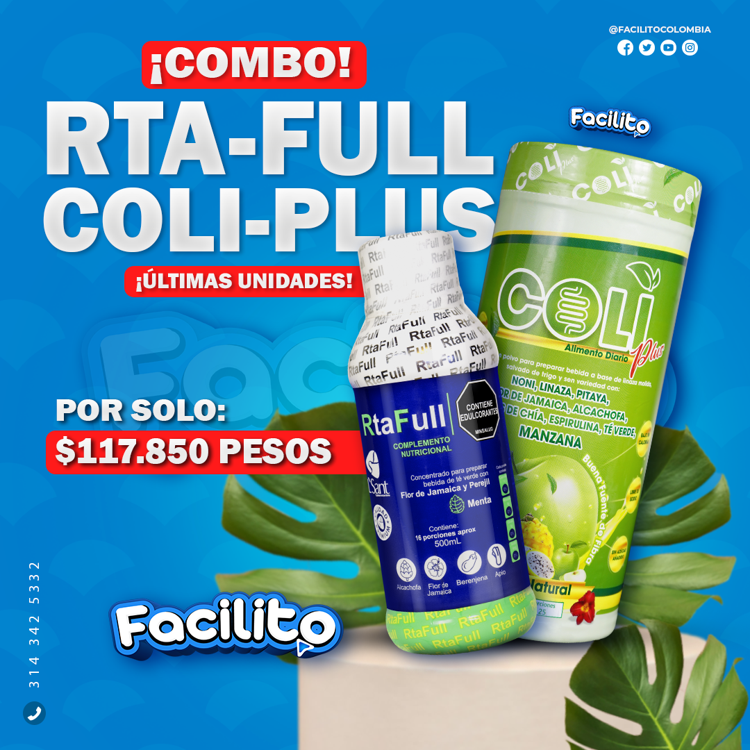 Combo Rta Full + Coli Plus