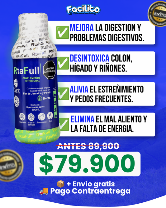 RTA FULL ✅ RECUPERA TU BIENESTAR DIGESTIVO 🍃